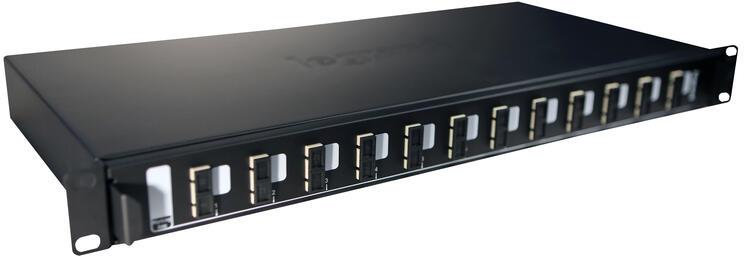 Панел 19" 1U 12x SCD MM зареден LCS3 Legrand, LEGRAND, 32161
