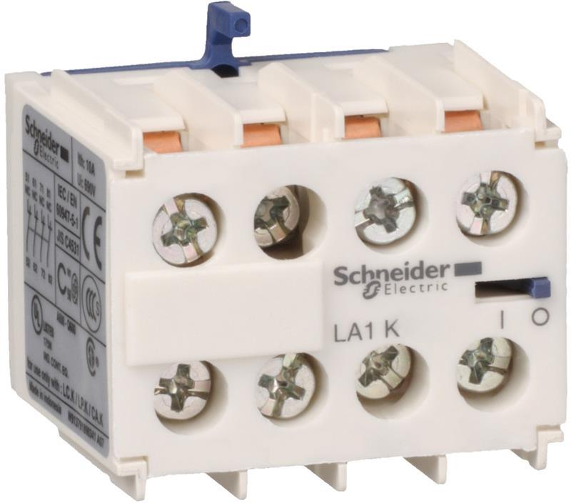 Блок помощни контакти TeSys K 3NO-1NC винтови клеми SE, SCHNEIDER ELECTRIC НИСКО НАПРЕЖЕНИЕ, LA1KN31