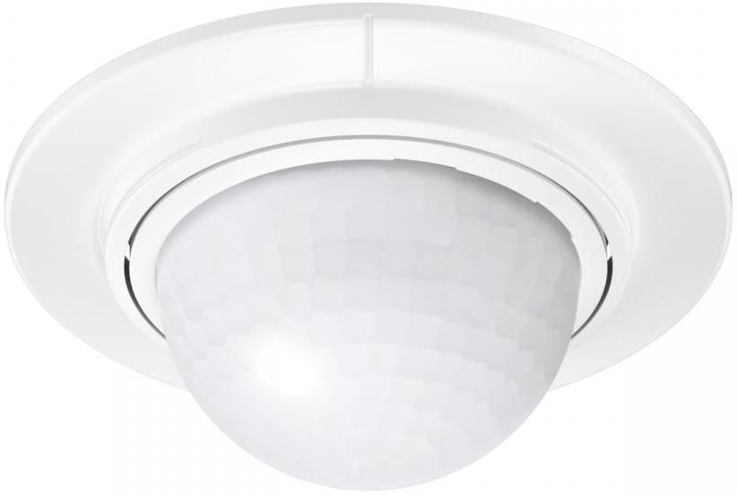 Датчик за движение PIR, за вграждане в таван, 360°, обхват D8m @ h=2,5m, IP54, IS 2360 DE ECO, Бял, SNL1218 Steinel, STEINEL, SL034733