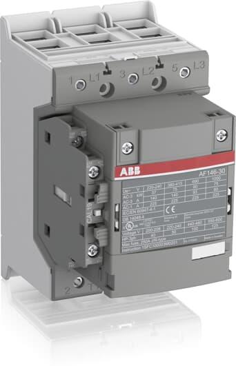 Контактор AF146-30-11 3P 75kW (146A AC-3) 1NO+1NC 100...250V 50/60Hz ABB, 1SFL467001R1311