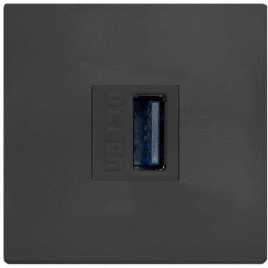 Модул IMP с 1х USB 3.0 цвят Черен, ABL, ABL Сърбия, 2T00100U