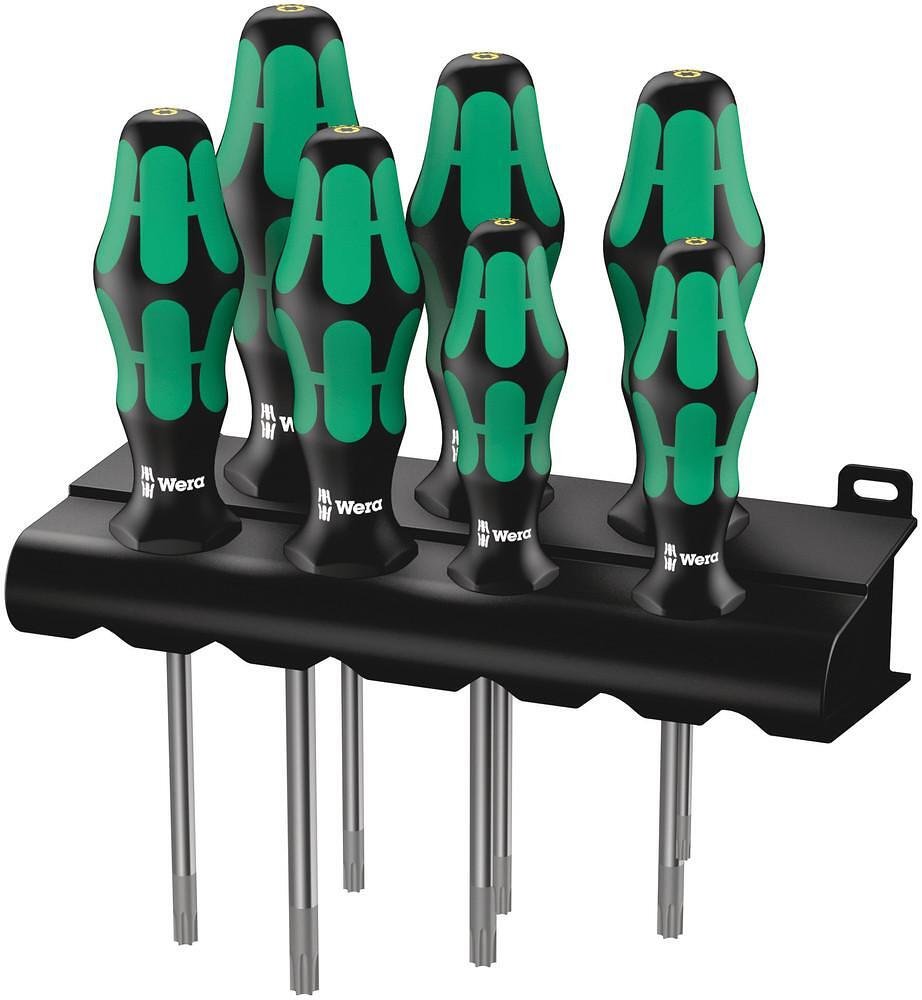 Комплект отвертки, 7x TX, магнитна глава, 367/7 Kraftform Plus Wera - W223161