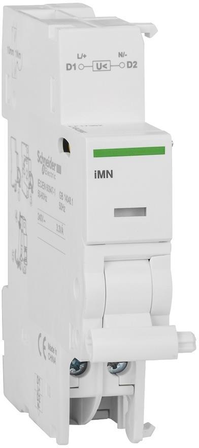 Минимално напреженов изключвател Acti 9 iMN 220...240Vac SE, SCHNEIDER ELECTRIC НИСКО НАПРЕЖЕНИЕ, A9A26960