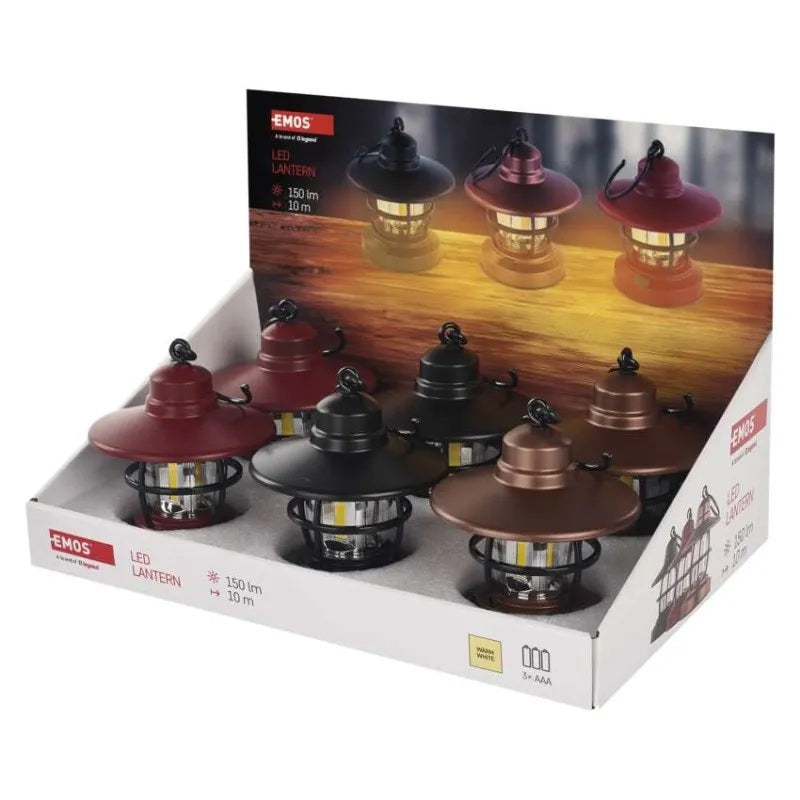 Фенерче къмпинг ЛАМПИ LED 150lm батерии 3× AAA /6 бр. кутия/ EMOS, P4716