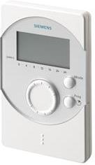 Термостат Synco Living с LCD дисплей, безжичен, захранване с батерия Siemens /до изчерпване/, ЛИКВИДАЦИЯ, QAW912