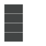 Лицев панел за 4 бутона 30x15 20venti Fenix Grey Bromine EKINEX, EK-T4R-20-FGB