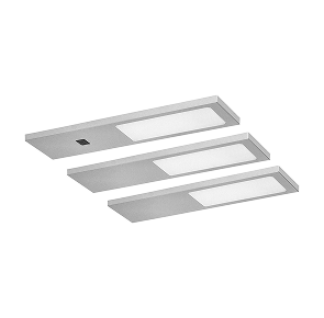 ПОДШКАФНА ЛАМПА PLANA LED ADVITI AD-OM-6476L4/G/SW 4W 240lm + БЕЗКОНСОРТЕН ПРЕВКЛЮЧВАТЕЛ - AD-OM-6477L4/G