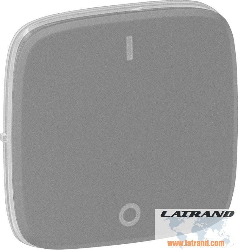Лицев панел за двуполюсен ключ 1/0 цвят Алуминий Valena Allure Legrand - 755127