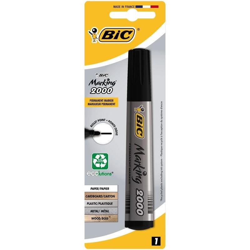 ПЕРМАНЕНТЕН МАРКЕР БЛ1 BIC - ЧЕРЕН