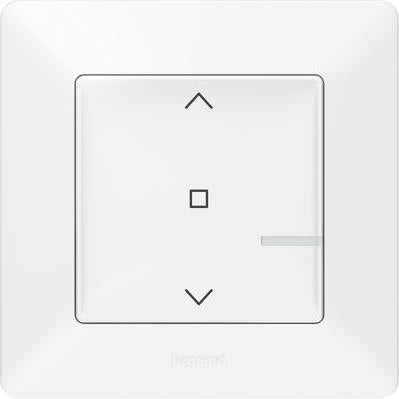 Ключ за щори жичен Smart, ИЗИСКВА НЕУТРАЛА, Valena Life Бял с рамка Legrand с Netatmo /до изчерпване/, NETATMO с LEGRAND & BTICINO, 752190