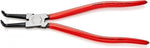 Зегер клещи под ъгъл 90°, Ø85-140мм, червена ръкохватка 300мм, Knipex - K4421J41