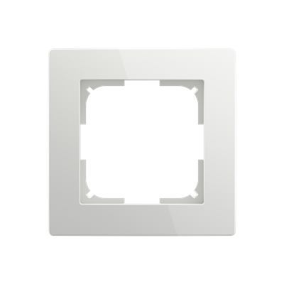 Рамка 1х цвят БЯЛ New Basic 55 ABB, 2CKA001725A1398