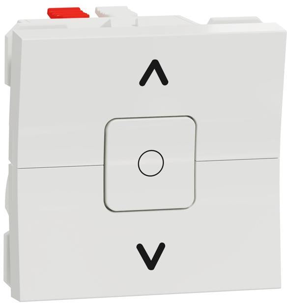 Ключ за щори 2 мод. цвят Бял Unica SE, SCHNEIDER ELECTRIC, NU320818