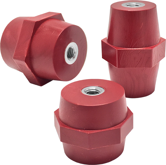 Изолатор опорен H45-M6 HEX46 1000V MOREK, MID4506H46