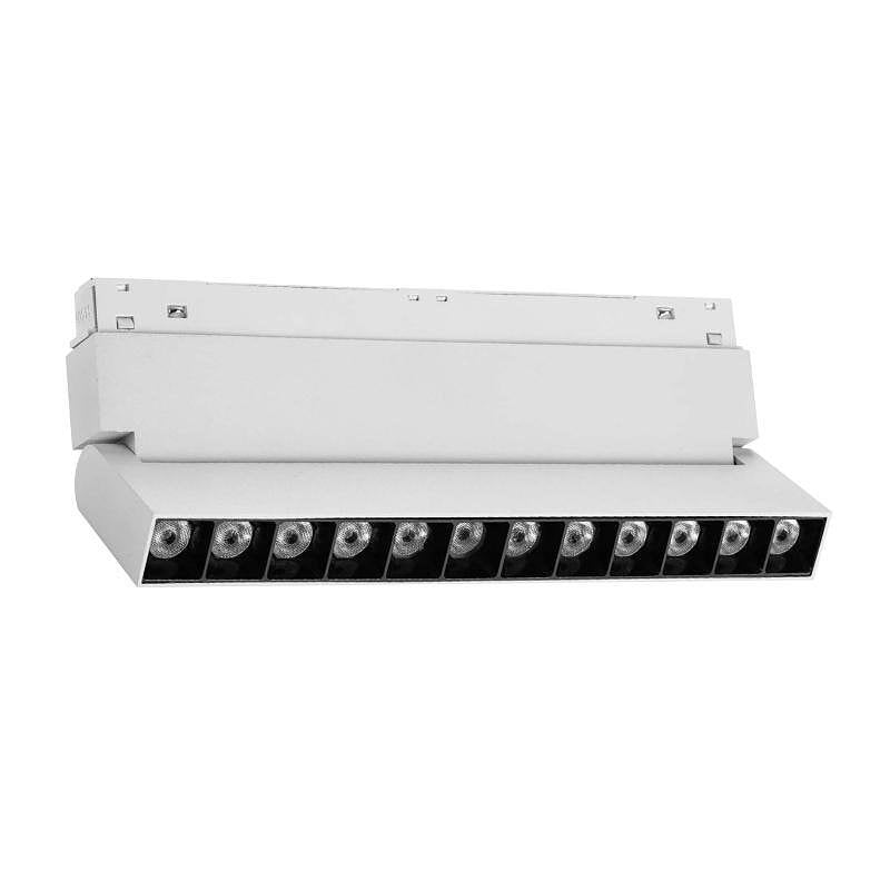 Линейна лампа с магнитна релса, регулируема M-LINE, бяла, 12 W, 960 lm, 4000 K, DPM, MTL-ZDSP-12W-W