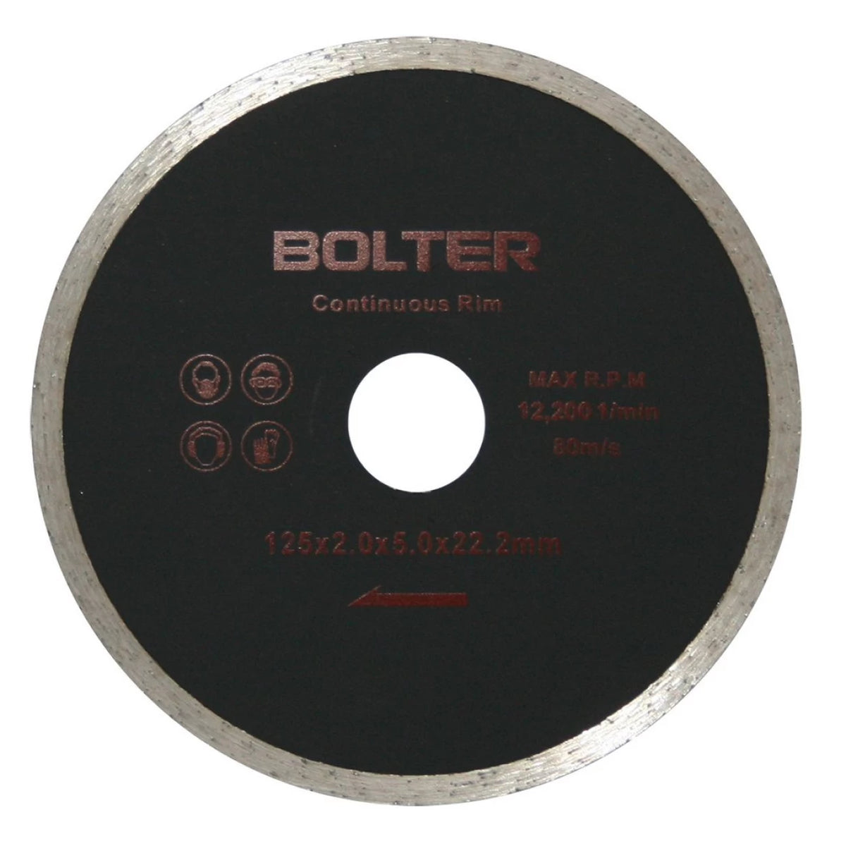 Диск диамантен за фаянс 125 mm, XG53157, BOLTER