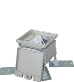 Подова кутия алуминиева, 119х119х83мм, 4 мод., 20kN IP65 Fonto 4308 Gifas