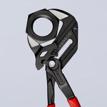 Клещи раздвижени, червена ръкохватка 250мм, Knipex - K8601250