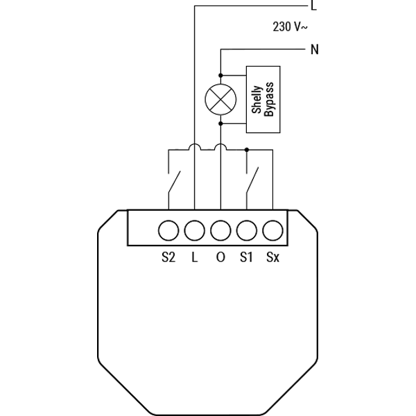 Микромодул Smart реле 1x On/Off 1.2A БЕЗ НЕУТРАЛА – Shelly 1L Gen3 261637