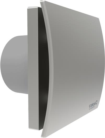 Вентилатор UC-10 SILENTIS ф100мм, цвят Сив, 105м3/ч, 8W, 26dB комплект с клапа CATA, CATA Вентилатори, C01221000