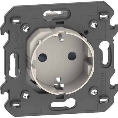 Контакт 16A Smart Шуко 2 мод. цвят Крем LNow Bticino с Netatmo, NETATMO с LEGRAND & BTICINO, KM4141AC