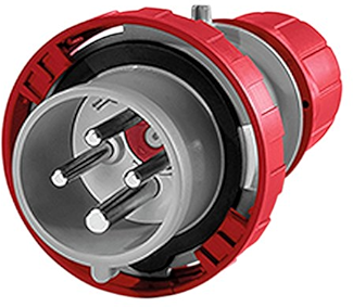 Промишлен щепсел 3P+Е 32A IP66 серия Optima Reverse Scame, SCAME, 218.3236RV