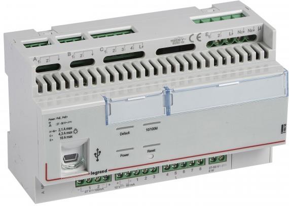 Контролер BACnet 8 входа 10 изхода 8DIN Legrand, LEGRAND, 48408