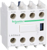 Блок помощни контакти TeSys D 4NO винтови клеми SE, SCHNEIDER ELECTRIC НИСКО НАПРЕЖЕНИЕ, LADN40