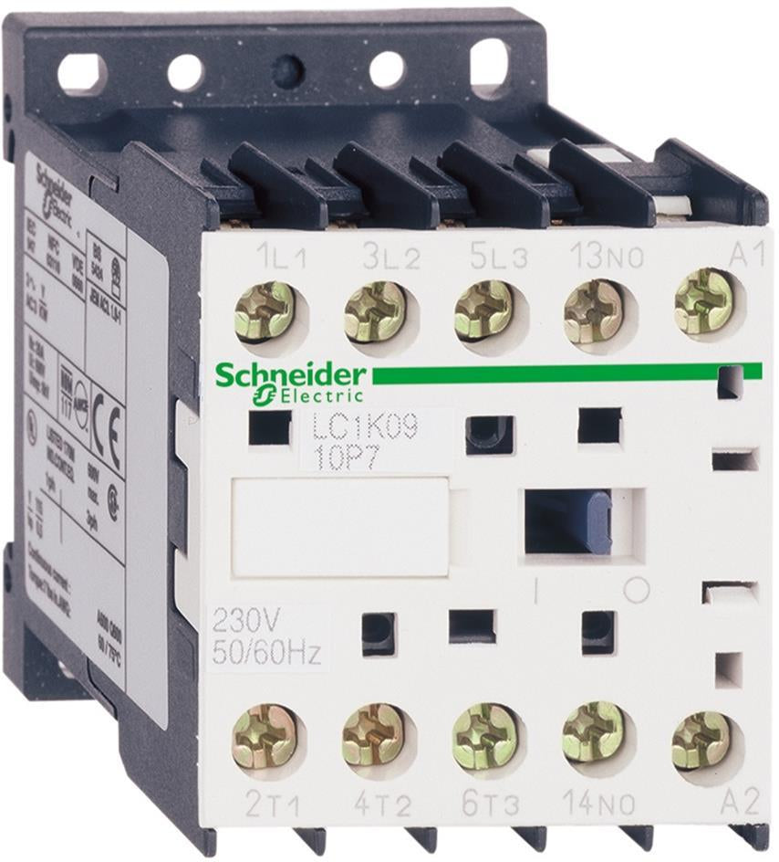 Контактор TeSys K 3P 2.2kW (6A AC-3) 1NC 230V 50/60Hz SE, SCHNEIDER ELECTRIC НИСКО НАПРЕЖЕНИЕ, LC1K0601P7