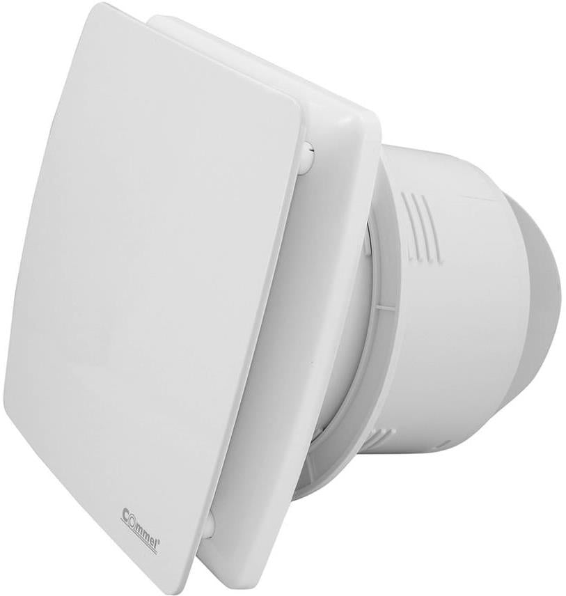 Вентилатор ф120мм, цвят Бял, 160м3/ч 16W 34dB с клапа Commel, COMMEL, C420-211