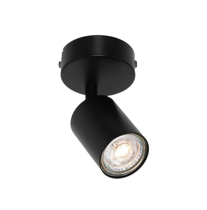 LED ОСВЕТИТЕЛНО ТЯЛО SPOT ELEMENTAL BLACK 1XGU10 ROUND BLACK LEDVANCE