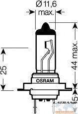АВТОМОБИЛНА ЛАМПА 64210NL H7 55W 12V PX26D DUOBOX OSRAM