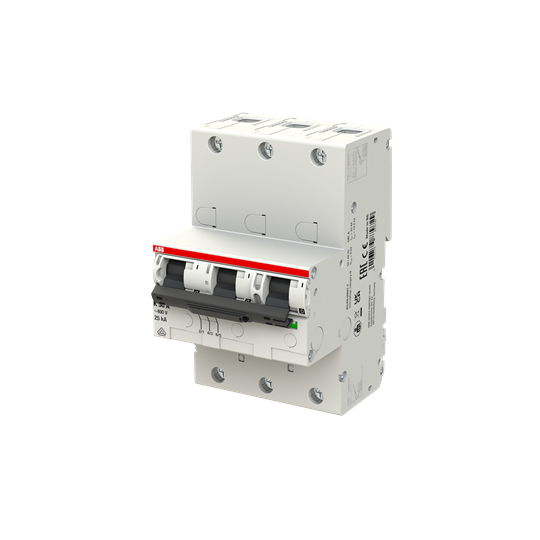 Автоматичен прекъсвач S753DR 3P 50A крива K 25kA ABB, 2CDH783010R0577