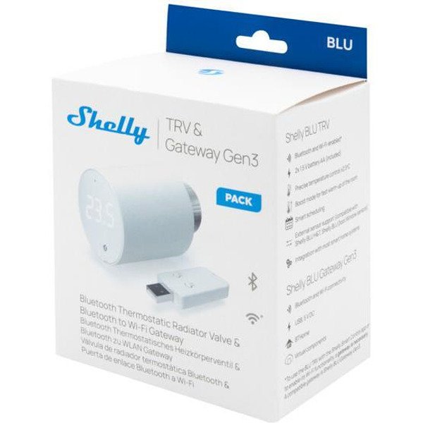 Термоглава за радиатор Smart Shelly BLU TRV Single - 264980