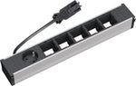 Модул за CONI 6M с 1х Шуко и 5х празни модула, цвят Черен, Bachmann, BACHMANN, B912.004