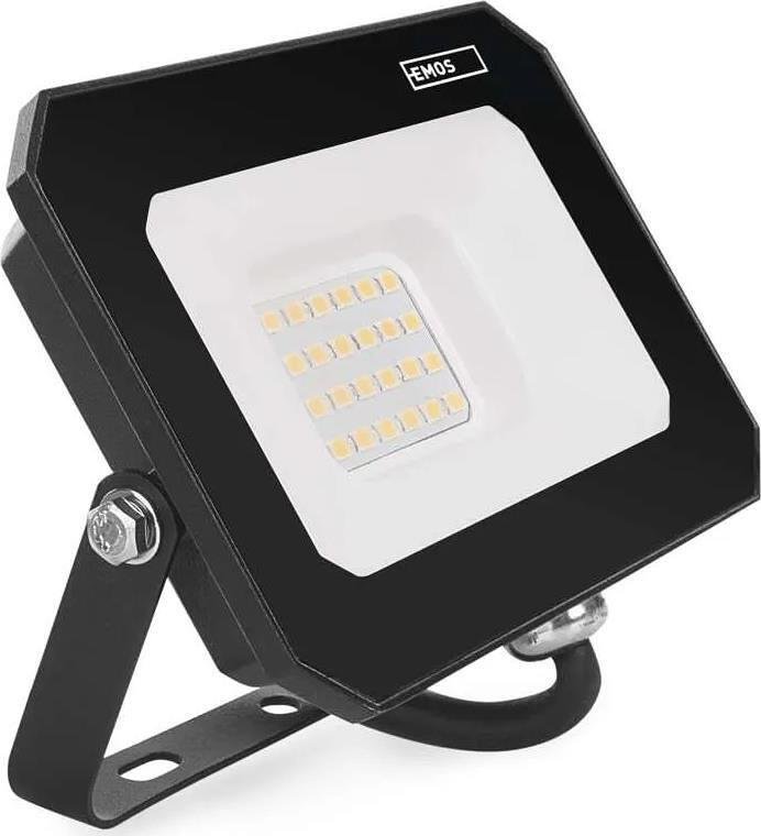 Прожектор LED 20W 4000K 2000lm 120° x 120° 25000h IP65 черен SIMPO EMOS