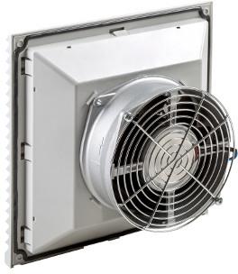 Вентилатор 224m3 / h 230V с отвор 224x224mm с жалузи и филтър AC IP54 IDE, VF224AC