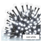 Комплект коледни лампички 100x LED студена светлина 10м IP44 с таймер CONNECT EMOS - D1AC01