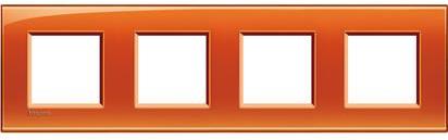 Рамка 2х4 мод. правоъгълна Orange LL Bticino , BTICINO, LNA4802M4OD