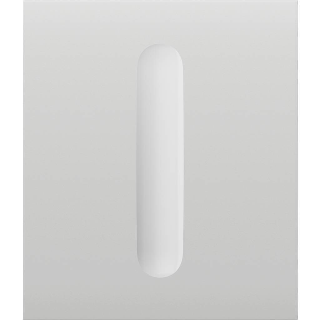 Лицев панел за Smart димер централен, бял, CenterButton Ajax, AJAX, 91250.256.WH1