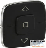 Лицев панел за ключ/бутон за щори цвят Черно Valena Allure Legrand - 755148