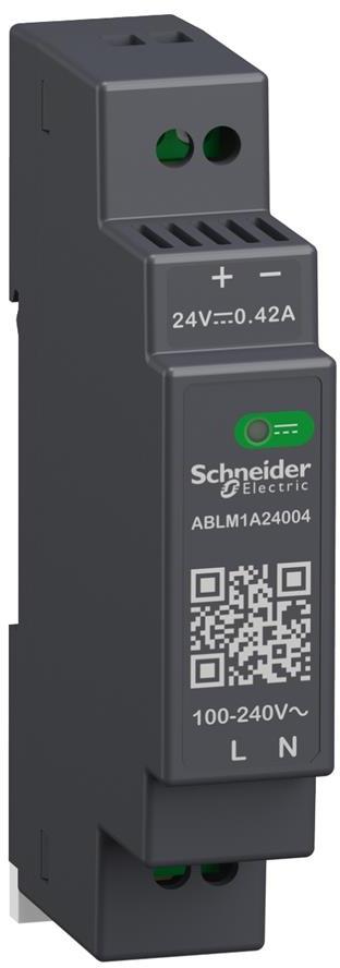 Захранващ блок Modicon 1P In:100...240Vac Out:24Vdc 0.4A SE, SCHNEIDER ELECTRIC НИСКО НАПРЕЖЕНИЕ, ABLM1A24004