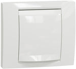 Лицева рамка с капак IP44 1х цвят Бял Unica SE, SCHNEIDER ELECTRIC, NU044218
