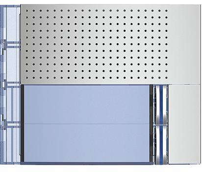 Лицев панел аудио с 2 бутона Sfera Basic Allmetal Bticino, BTICINO, 351021