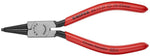 Зегер клещи, Ø12-25мм, червена ръкохватка 140мм, Knipex - K4411J1