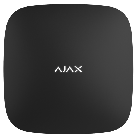 Безжичен контролен панел с визуална верификация, Wi-Fi LAN и 4G, черен, Hub 2 Plus Ajax, AJAX, 38244.40.BL1