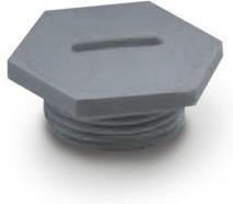 Тапа за щуцер взривозащитена, М20х1.5, IP66, UV,/50бр/, Scame, SCAME, 805.EX5820.K