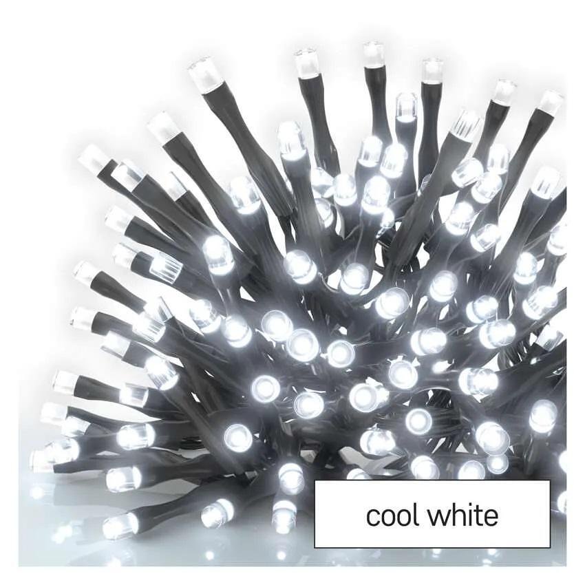 Комплект коледни лампички 100x LED студена светлина 2.5x0.9м IP44 с таймер CONNECT EMOS - D1CC03