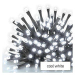 Комплект коледни лампички 100x LED студена светлина 2.5x0.9м IP44 с таймер CONNECT EMOS - D1CC03
