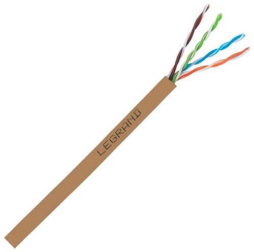 Кабел Cat.5e U/UTP PVC Eca кафяв – 305m Linkeo Legrand, LEGRAND, 632715